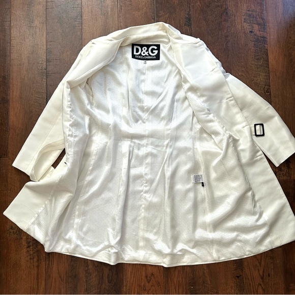 DOLCE & GABBANA D&G mid-length jacket, made in Italy, size 32/46 - Picture 8 of 15